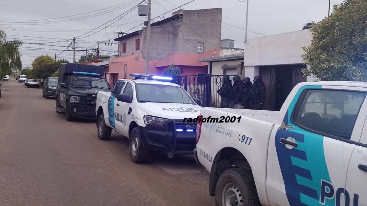 Se realizó un allanamiento con saldo positivo vinculado a robo de motos