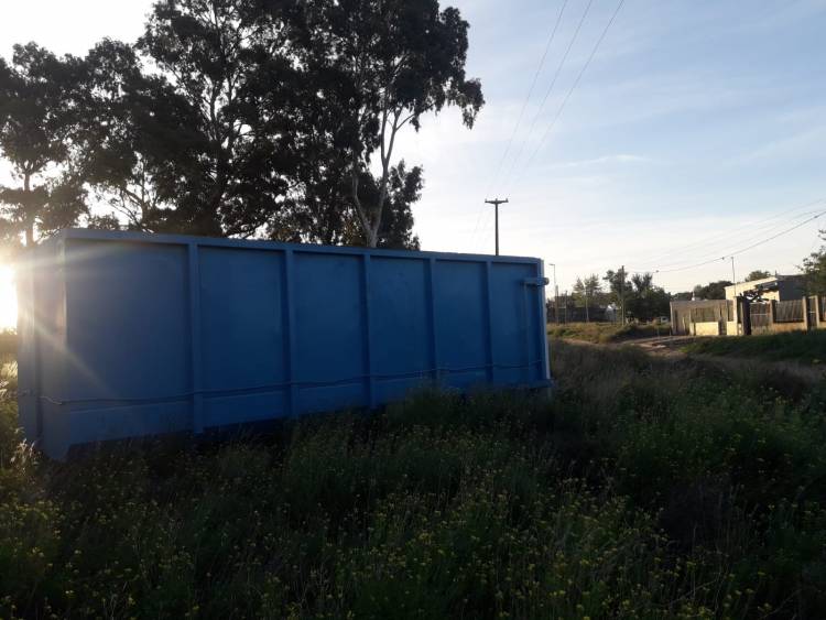 El Municipio rosaleño instaló contenedores tras el PARO del STM