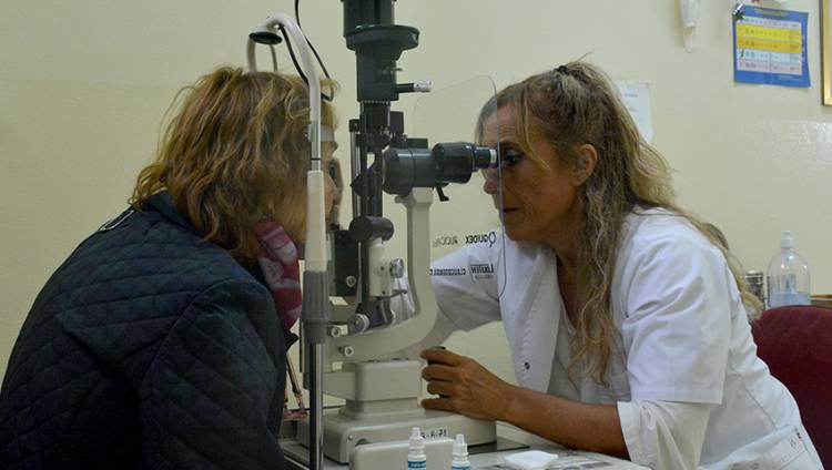 El Hospital Naval Puerto Belgrano realizó una campaña de detección de glaucoma