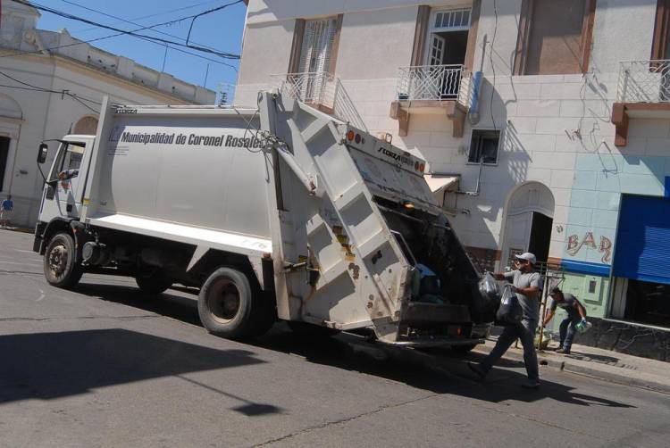 Este domingo no habrá recolección domiciliaria de residuos, mientras que lunes y martes será normal
