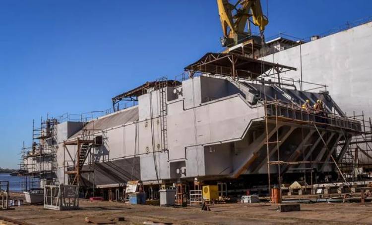 Este viernes botarán la compuerta para el Dique de Carena 2 del Arsenal Naval Puerto Belgrano