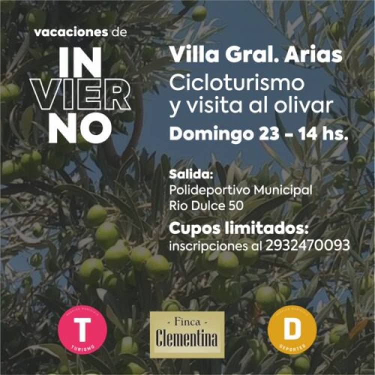 El Municipio de Coronel Rosales organiza una jornada de cicloturismo hacia Villa Arias 