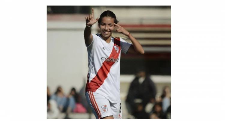 La Puntaltense Julieta Romero volvió a marcar con la camiseta de River Plate
