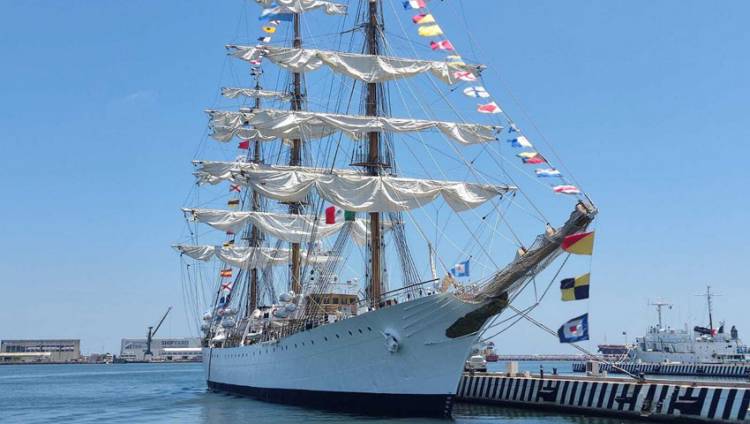 La fragata ARA “Libertad” se despidió de Veracruz