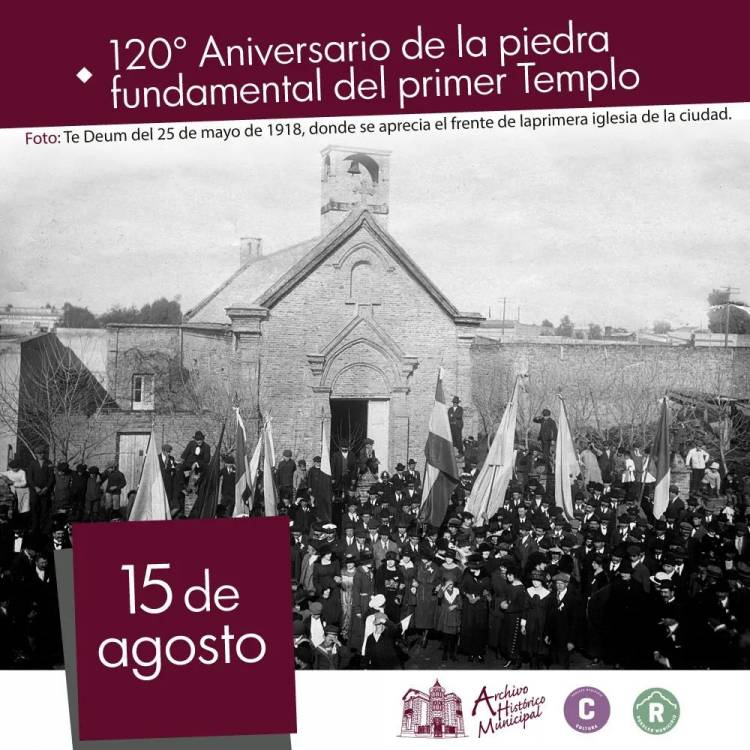 120° aniversario de la colocación de la piedra fundamental en la primera iglesia puntaltense