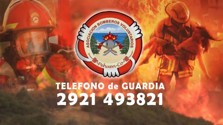 Bomberos Voluntarios de Pehuen Co pide la colaboración de toda la comunidad