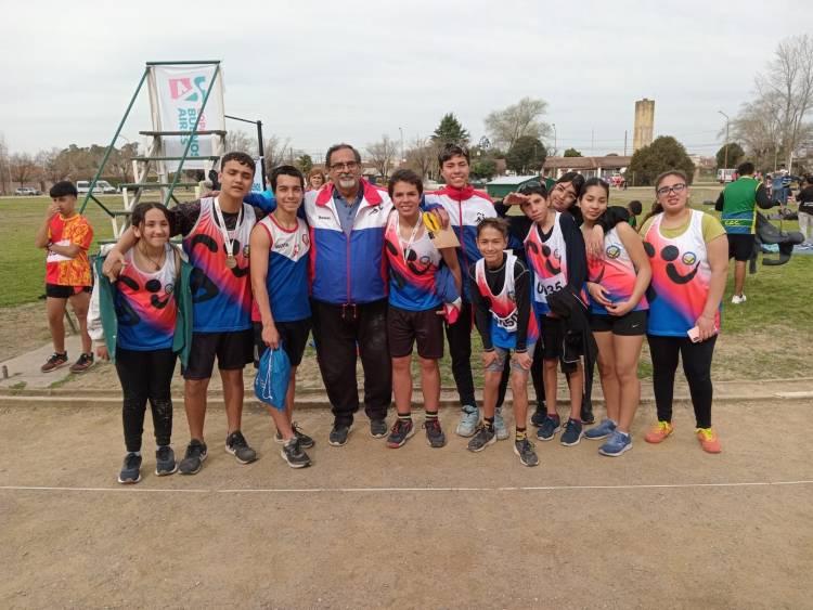 Integrantes de Atletismo Luz y Fuerza disputaron la Copa Buenos Aires en Azul