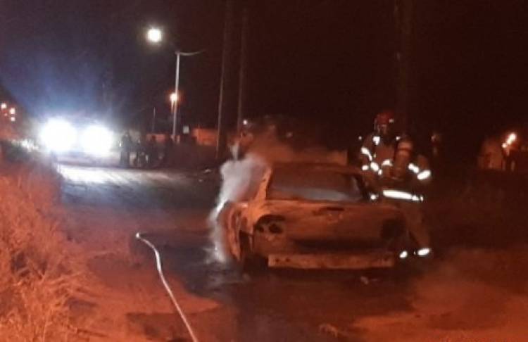 Pérdidas totales en el incendio de un auto
