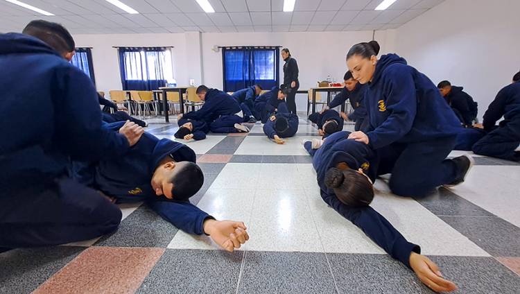 Cabos Segundos realizaron el curso “Sanidad en combate“: formación del proveedor de primeros socorros