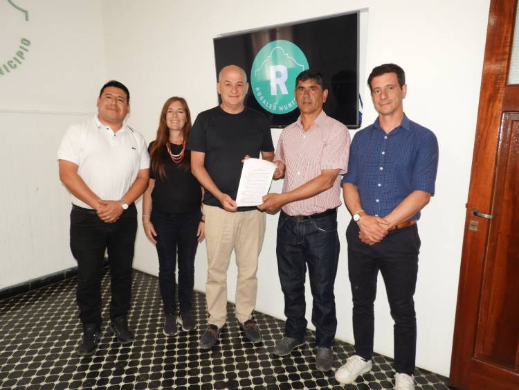 El Municipio de Coronel Rosales entregó en comodato un terreno para el Instituto de Música Crucero Belgrano