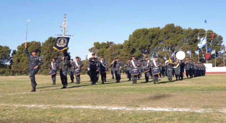 Se realizó el Encuentro Regional de Bandas Militares en la Base Naval Puerto Belgrano