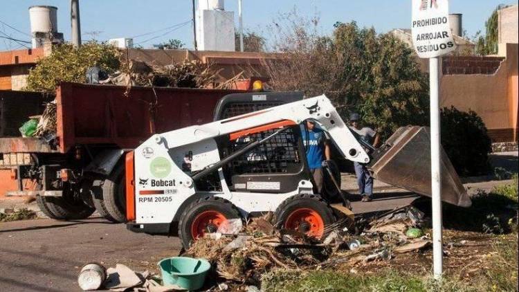 Esta semana la recolección de residuos voluminosos y barrido será por Zona Norte