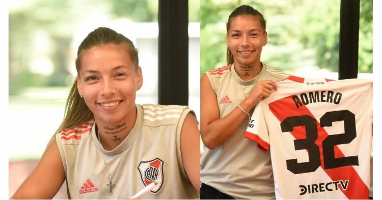 La Puntaltense Julieta Romero sigue haciendo historia, firmó su primer contrato profesional con River