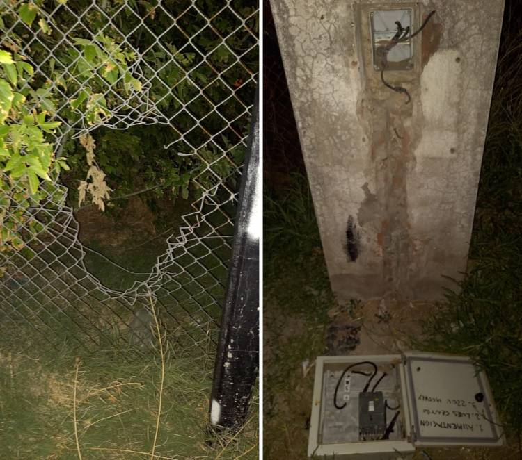 Una vez más la cancha de Hockey de Sporting sufrió vandalismo