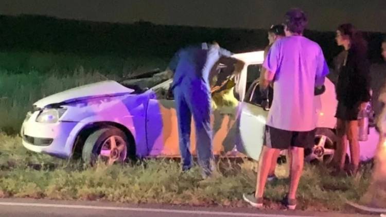 Un puntaltense falleció tras volcar con su auto en cercanías a Tres Arroyos