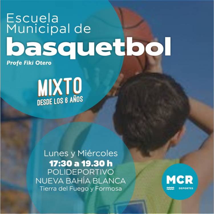 Vuelven las Escuelas Municipales de Deportes en Coronel Rosales