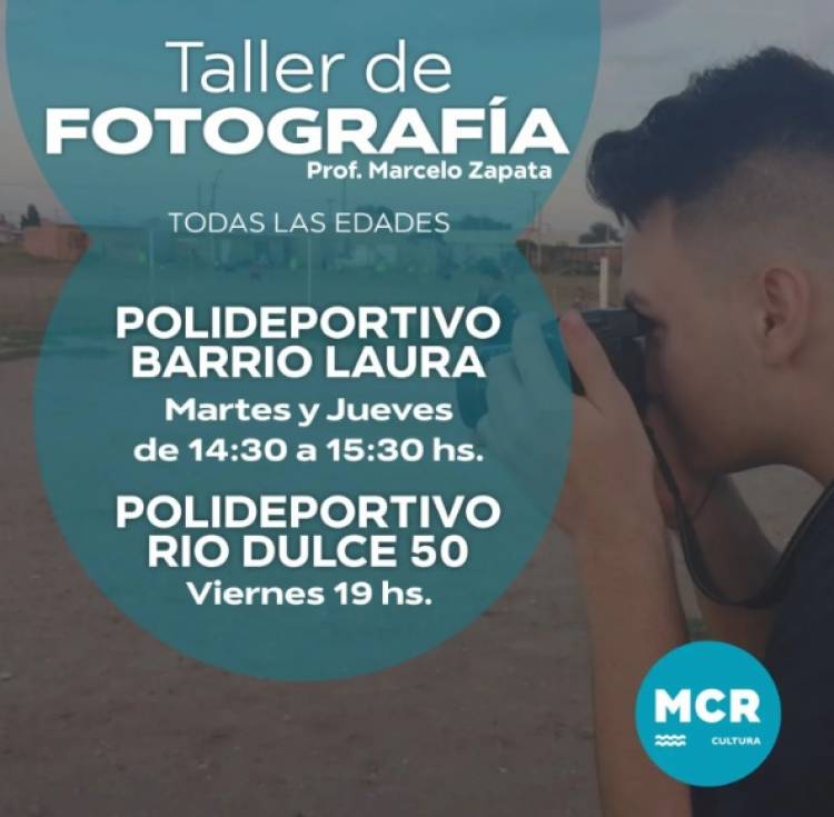 Se dictará un taller de fotografía