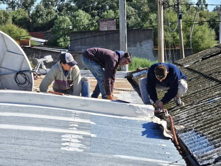 Comenzó la reparación de escuelas dañadas por el temporal con más de 100 millones de pesos