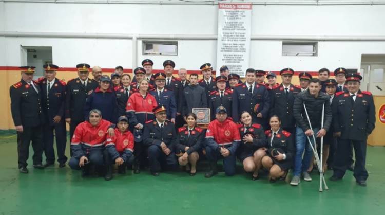 Se recordó el Día del Bombero Voluntario en Punta Alta