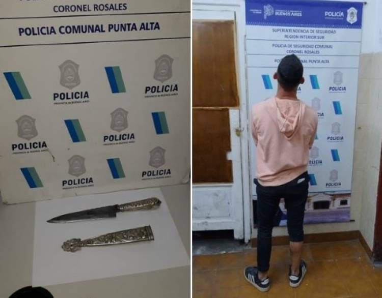 Un hombre fue aprehendido por violencia y resistencia a la autoridad