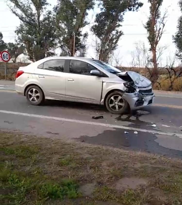Choque en cadena en ruta 229