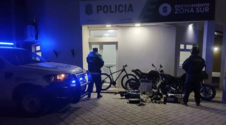 Se realizó un allanamiento positivo, con aprehendidos, uno de ellos menor de edad