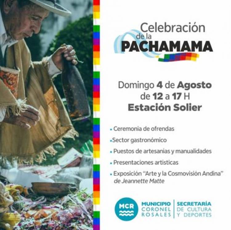 Este domingo se realizará la celebración de la Pachamama en Estación Solier