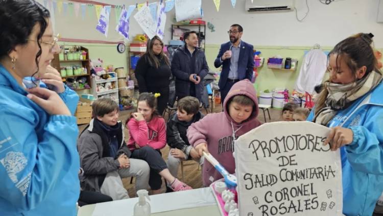 Se llevó a cabo una posta de Salud Integral en la Escuela Primaria N° 6
