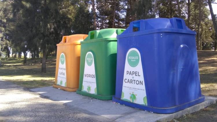 Se normalizará la recolección de reciclados de los puntos limpios en Coronel Rosales