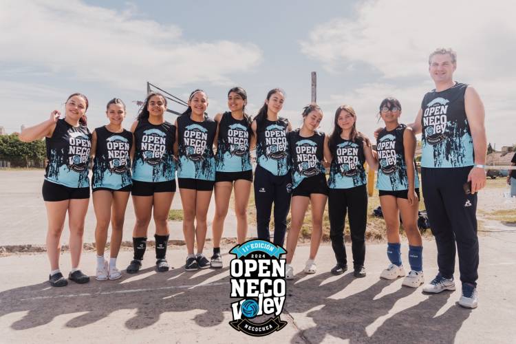 La Escuela Puntaltense de Vóley participó en la 11ra edición del certamen “OPEN NECO”