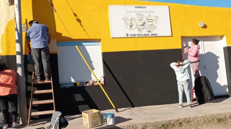 El comedor Los Membrillitos podrá mejorar su cancha de fútbol