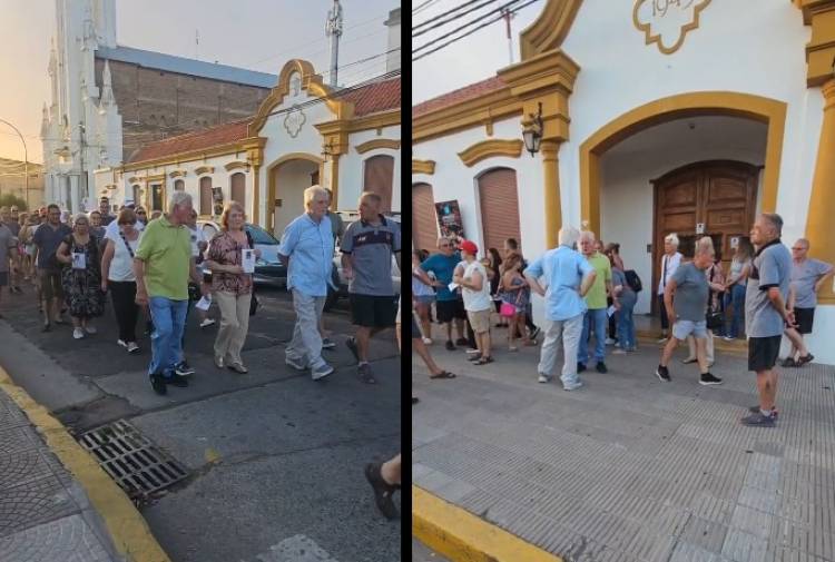 Familiares, amigos y vecinos pidieron Justicia por Rubén Vismara a un mes de su muerte