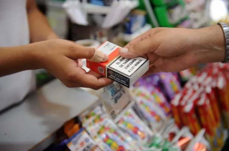 Aumentan el valor de los cigarrillos en todo el país