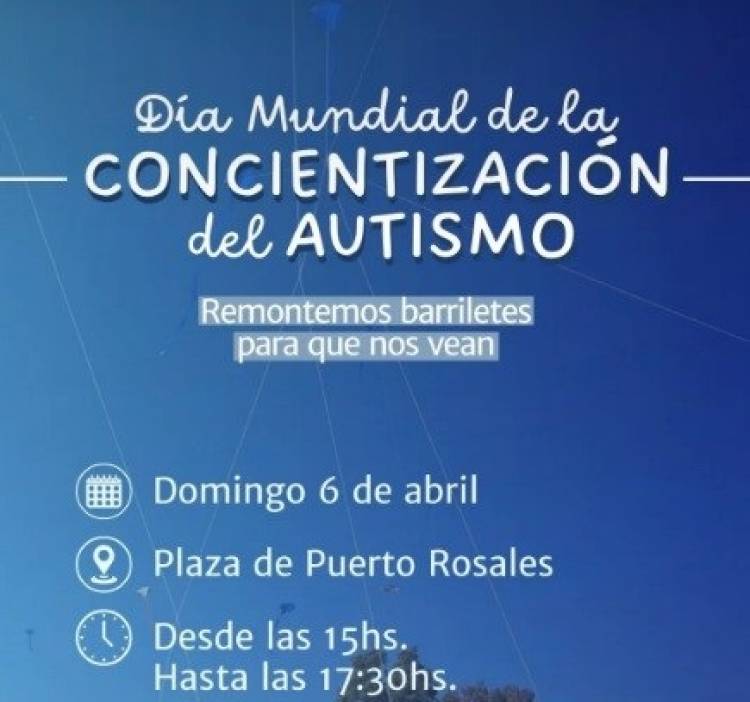 Se realizó una nueva barrileteada por el “Día mundial de concientización del Autismo”