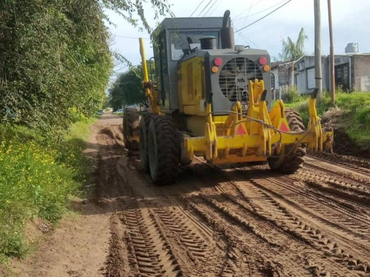 El Municipio de Coronel Rosales comenzó con las tareas de mantenimiento de calles