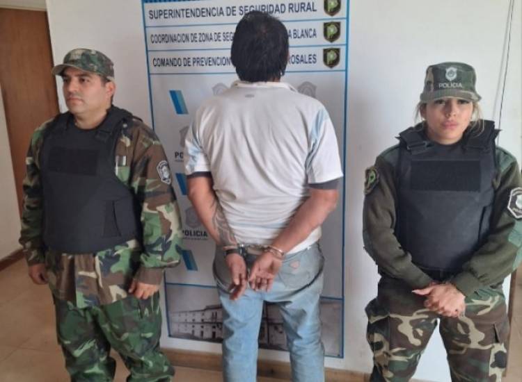 Un hombre intentó huir de un operativo policial en ruta 3 y fue aprehendido