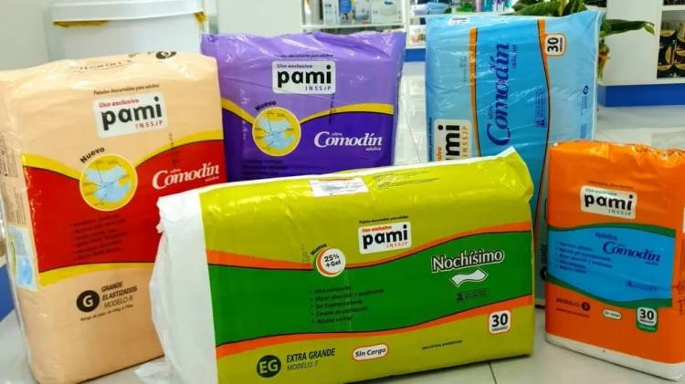 Nueva modalidad de entrega de pañales a domicilio de PAMI
