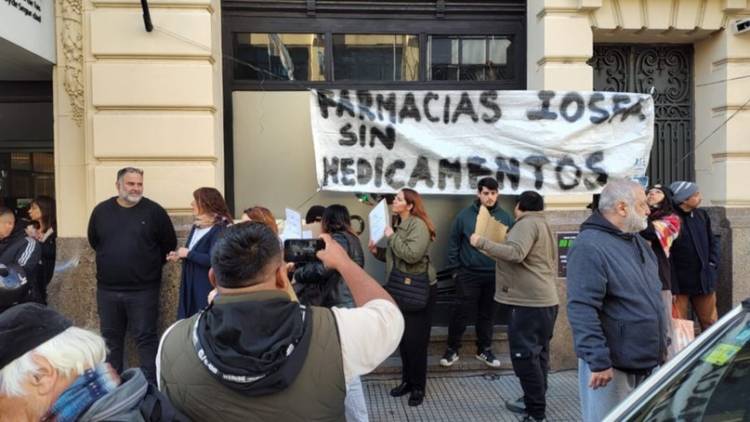 Se realizó una movilización de la ATE en el IOSFA Central