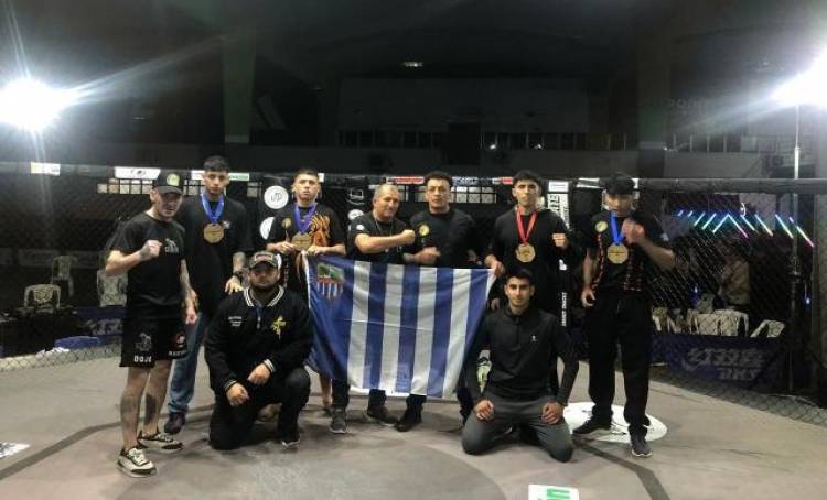 El puntaltense Gutiérrez consiguió una victoria en la “International MMA Federation” disputada en Uruguay