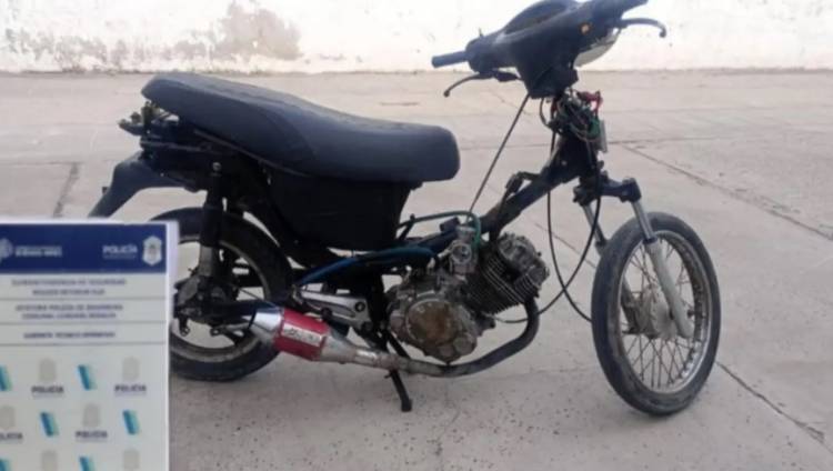 Secuestran motos con irregularidades en la numeración