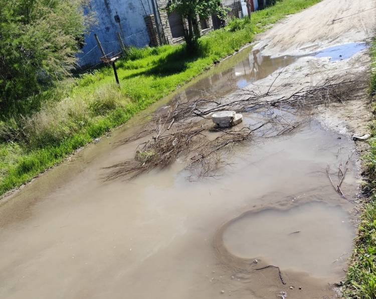 Villa Arias y el problema de las calles intransitables