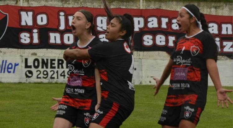 Femenino: Lluvia de goles en el clásico rosaleño, festejaron las rojinegras