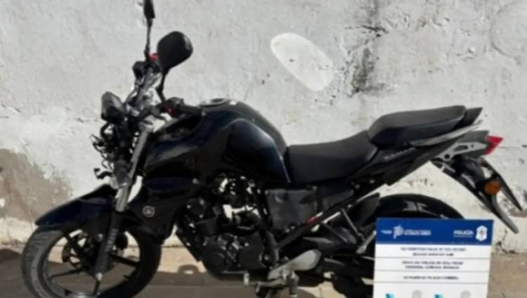 La Policía recuperó una moto que había sido robada