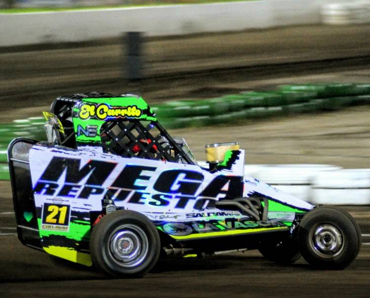 Midget: Pilotos rosaleños fueron parte de la fecha 4 del Campeonato Estival 2025/26