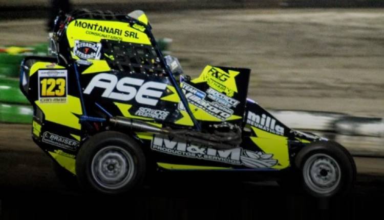 Midget: Pilotos rosaleños fueron parte de la fecha 6 del Campeonato Estival 2025/26