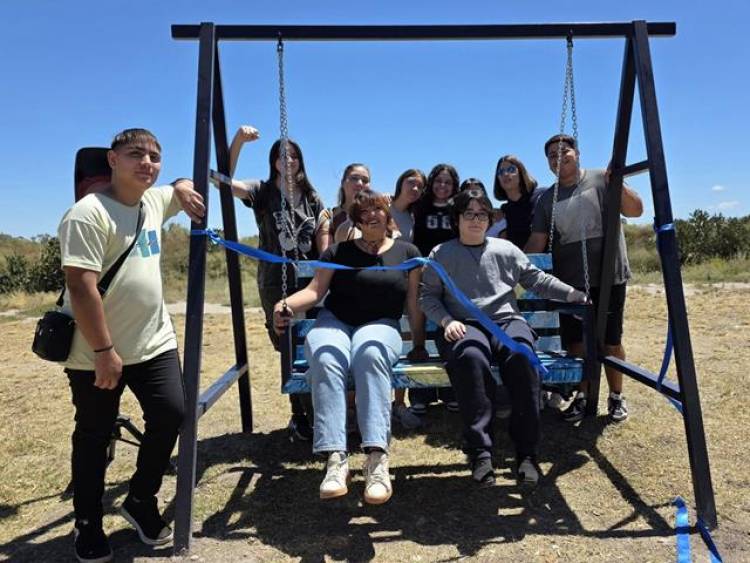 Se inauguró el “Banco Azul” en Puerto Rosales