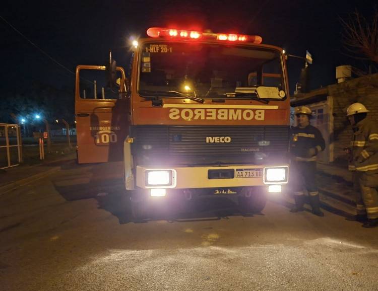 Una Navidad sin descanso para los Bomberos Voluntarios de Punta Alta