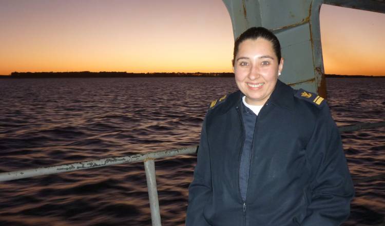 Alejandra Aguilar Orozco es la primera mujer furriel que alcanza el grado de Suboficial Mayor