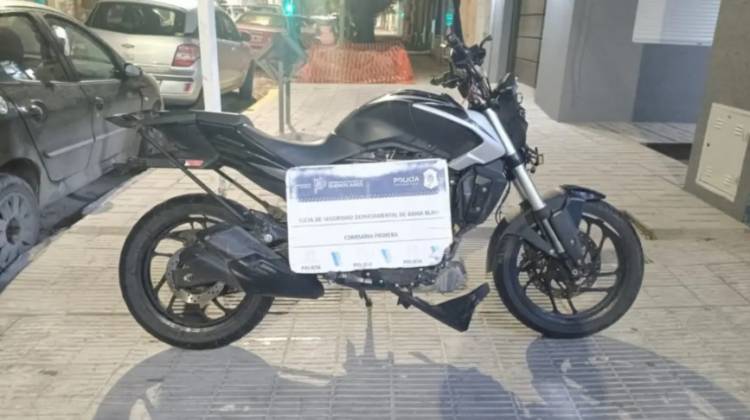 Tras una persecución, recuperaron en Bahía Blanca una moto robada en Punta Alta