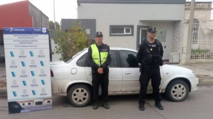 Robó un auto, intentó huir y fue detenido tras una persecución policial